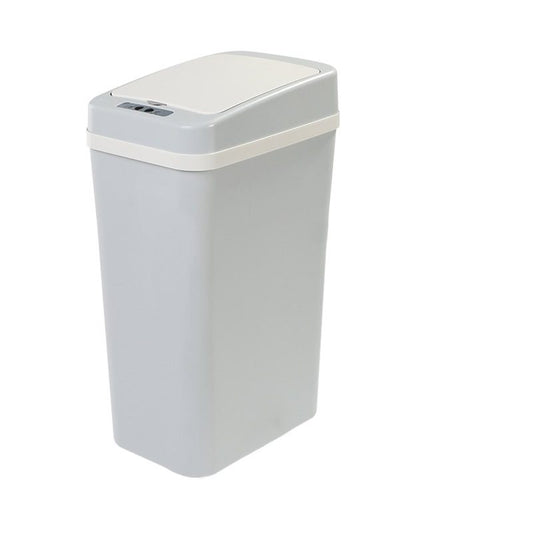 Smart Induction Trash Can Household Automatic Covered Bathroom Kitchen Bedroom Creative Plastic Large Trash Can