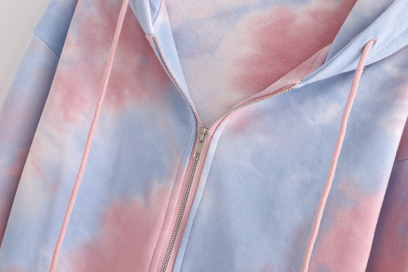 Cropped Sweatshirts Hooded TRAF Vintage