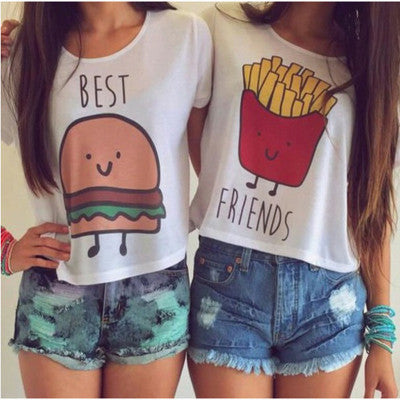 Women's Fashion Loose Printed T-shirt