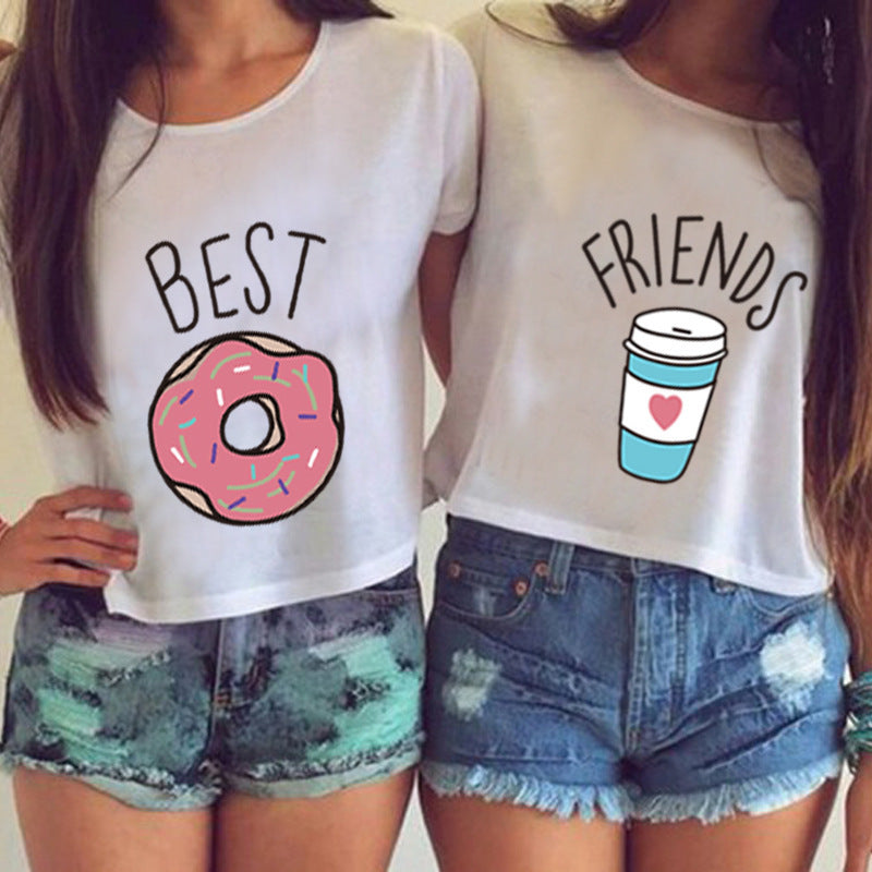 Women's Fashion Loose Printed T-shirt