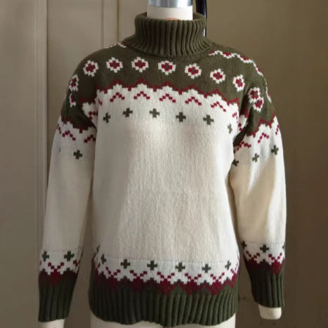 Turtleneck Knitted Sweater