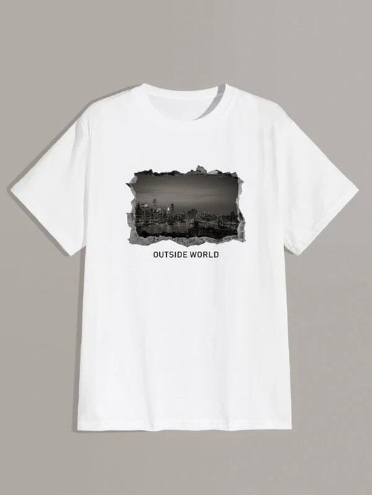 Printed T shirt for Mens