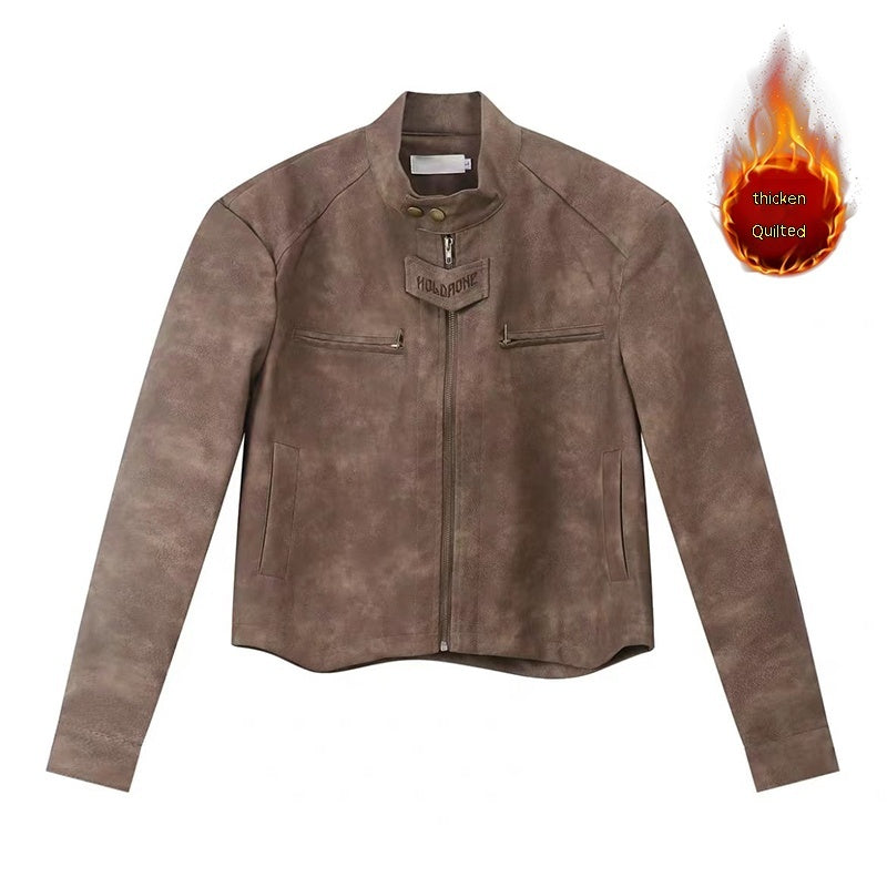 American Retro Street Suede Jacket