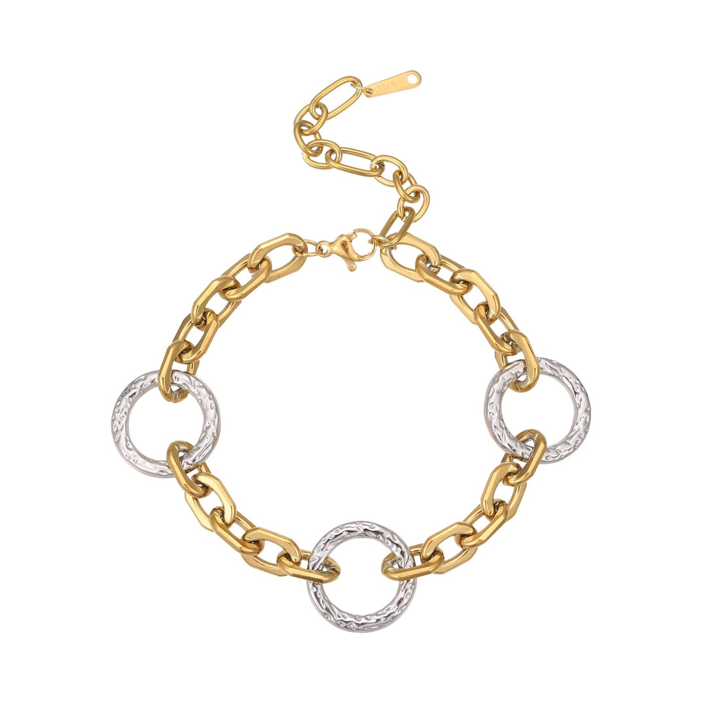 Stainless Steel Necklace Bracelet High Sense Titanium Steel No Fading