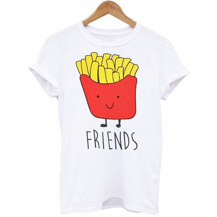 Women's Fashion Loose Printed T-shirt