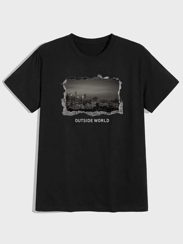 Printed T shirt for Mens