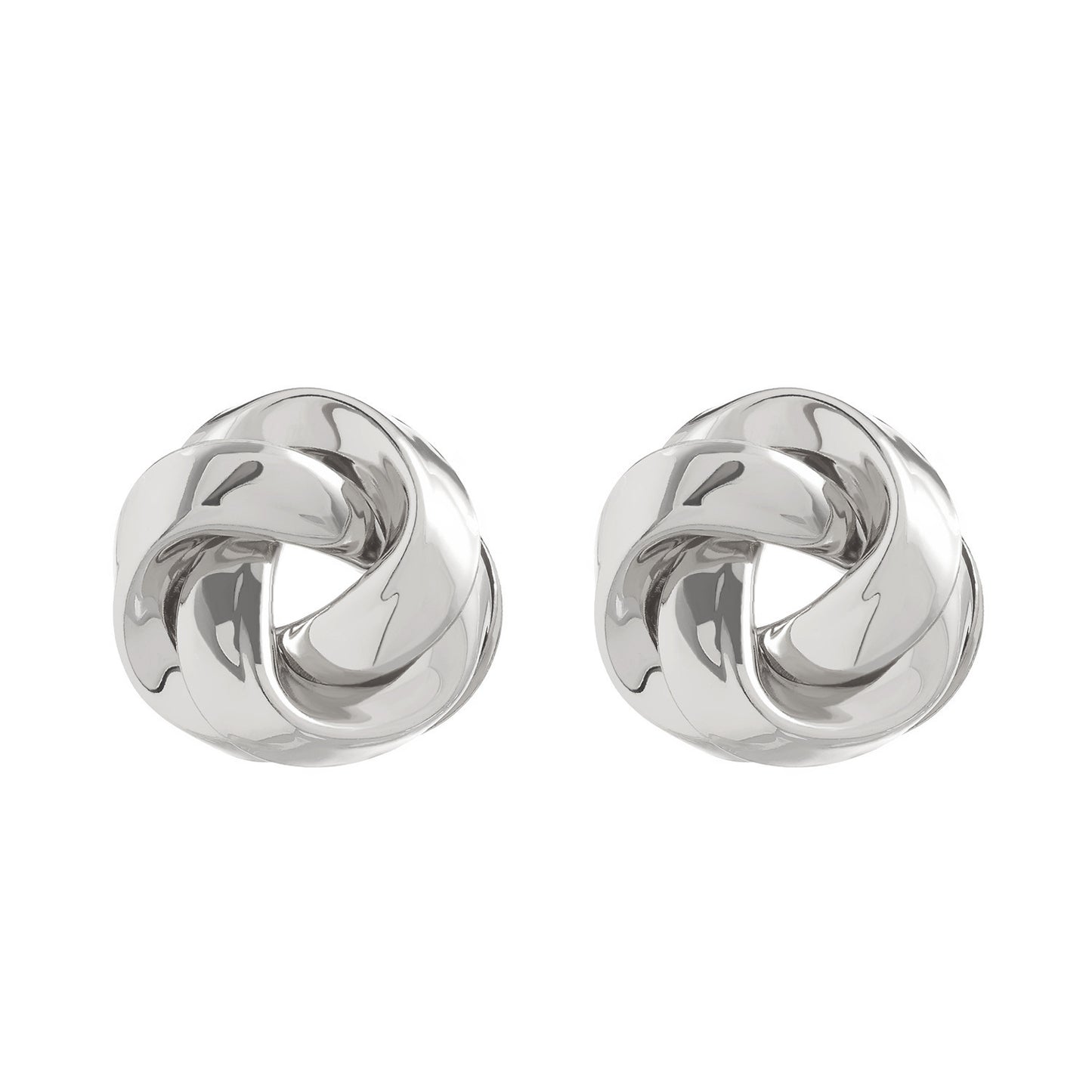 All-match Twisted Alloy Stud Earrings For Women