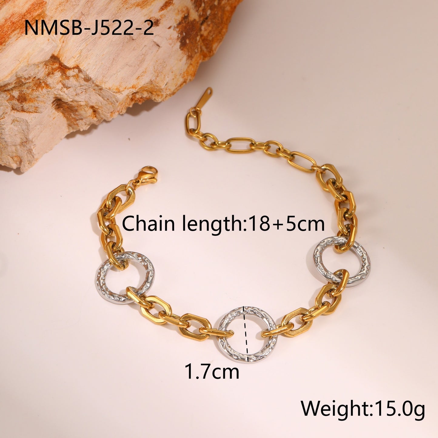 Stainless Steel Necklace Bracelet High Sense Titanium Steel No Fading