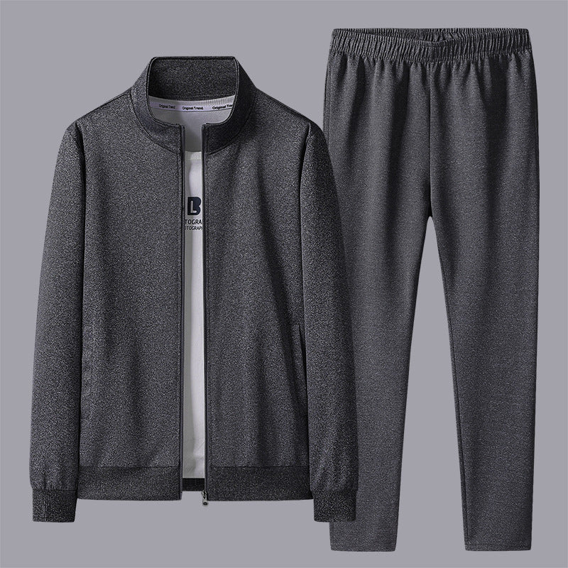 Men's Cardigan Trousers Two-piece Set