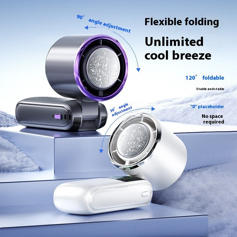 Ice Pack High-Speed Handheld Electric Fan