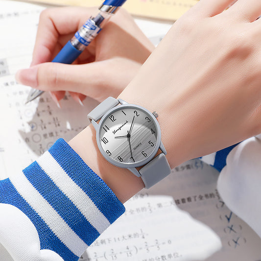 Casual Simple Jelly Color Women's Watch