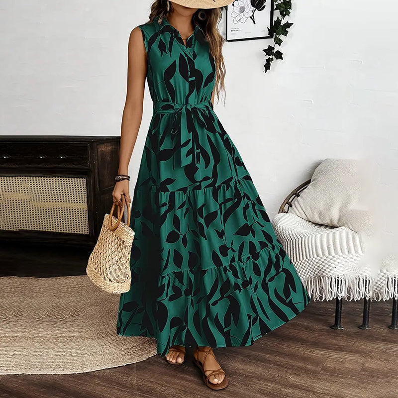 Boho Floral Maxi Dress