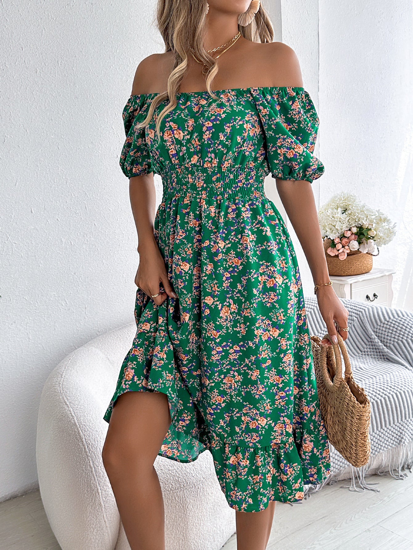 Floral Print Summer Dress