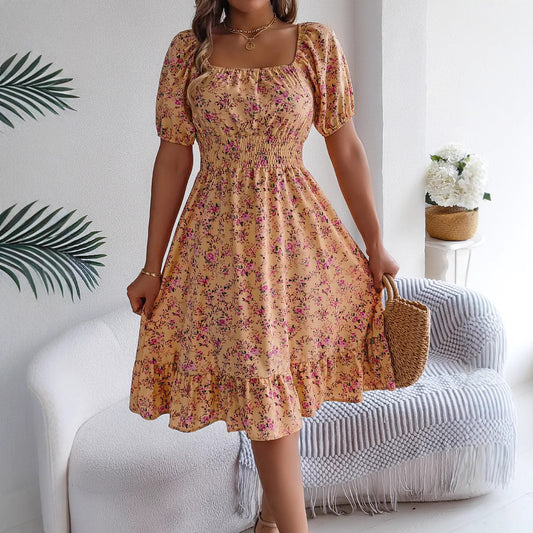 Floral Print Summer Dress