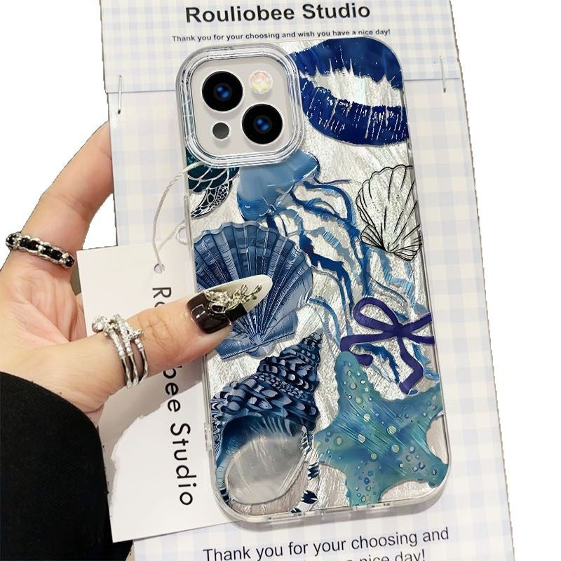 Coral Shell Drop-resistant Phone Case