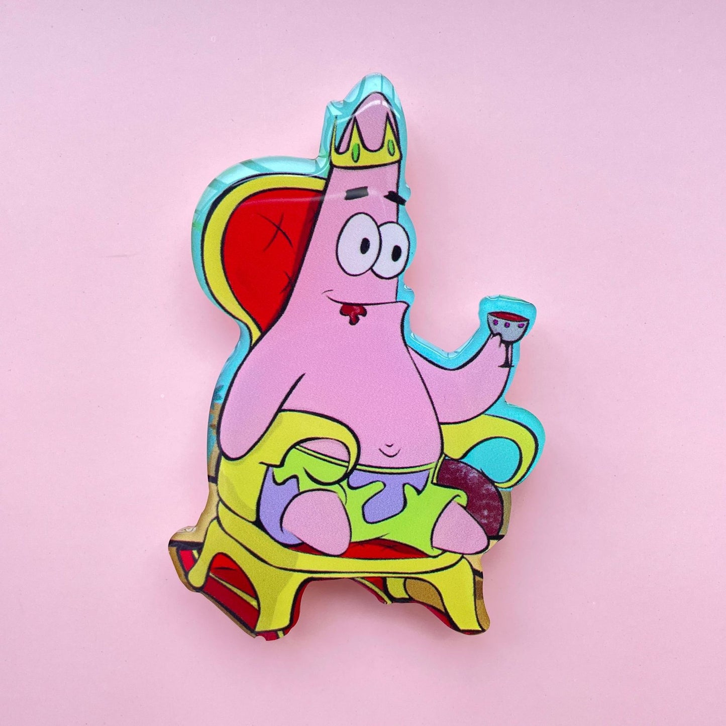 Cartoon Acrylic Glue Mobile Phone Airbag Bracket Lazy Desktop Folding Bracket