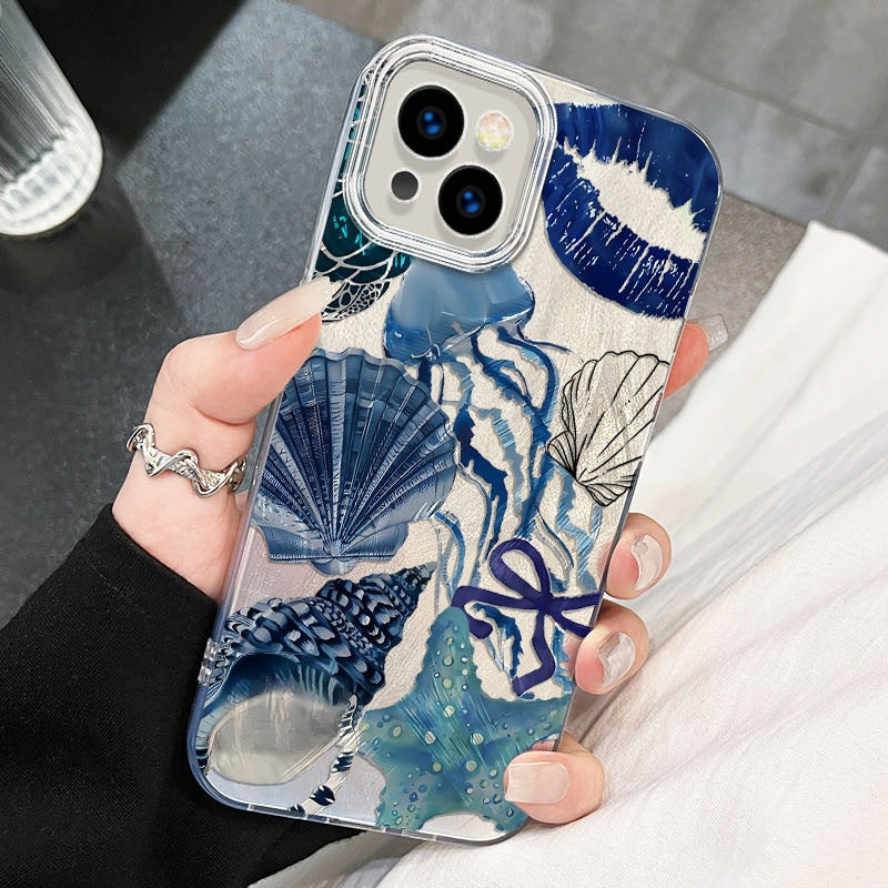 Coral Shell Drop-resistant Phone Case
