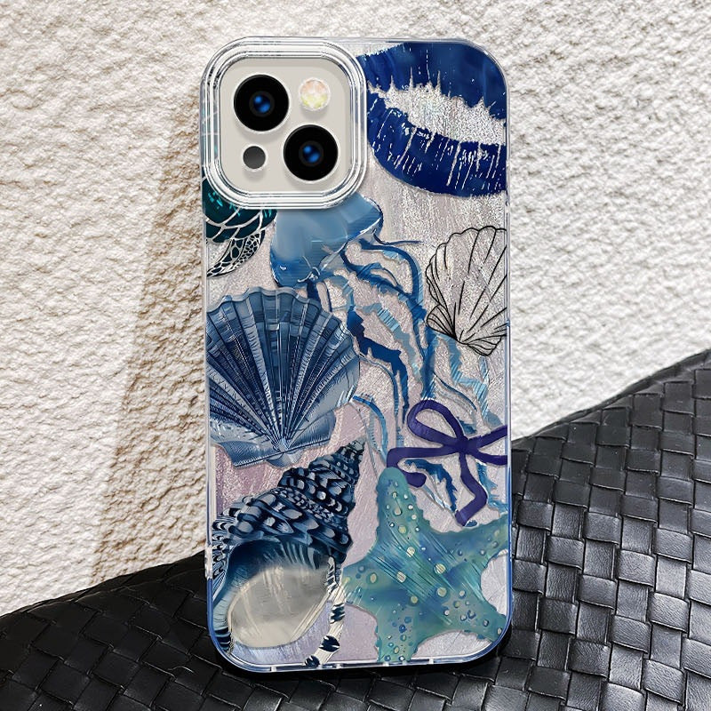 Coral Shell Drop-resistant Phone Case