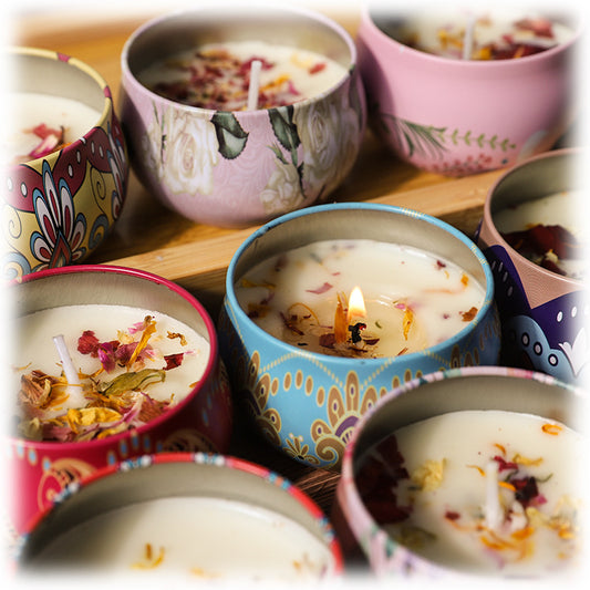 Office Cultural Candles Wax For Aromatherapy Meditation