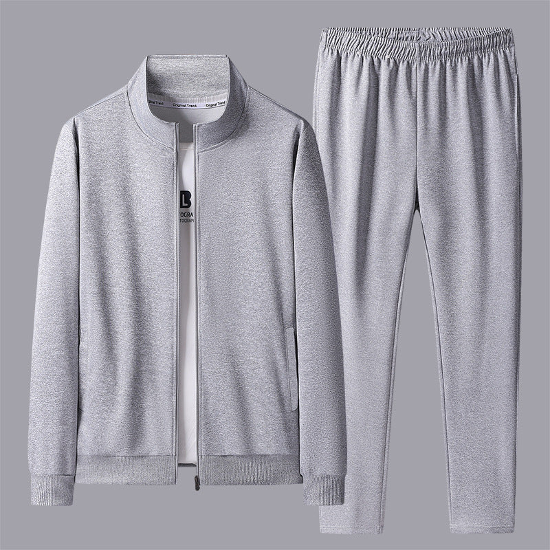 Men's Cardigan Trousers Two-piece Set