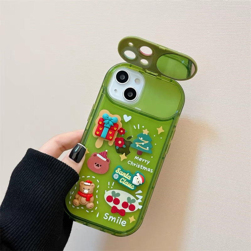 Xmas Santa Claus Cute Silicone Protection Cover