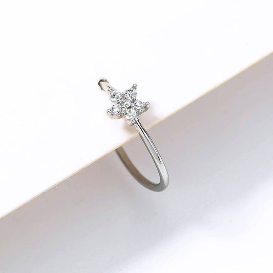 Niche Star Nose Ring Piercing Jewelry Fashion