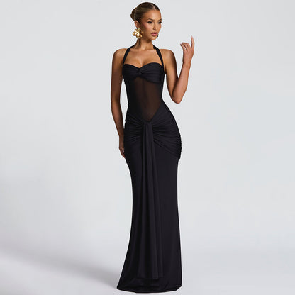Ribbon Slim-fit Sheath Dress