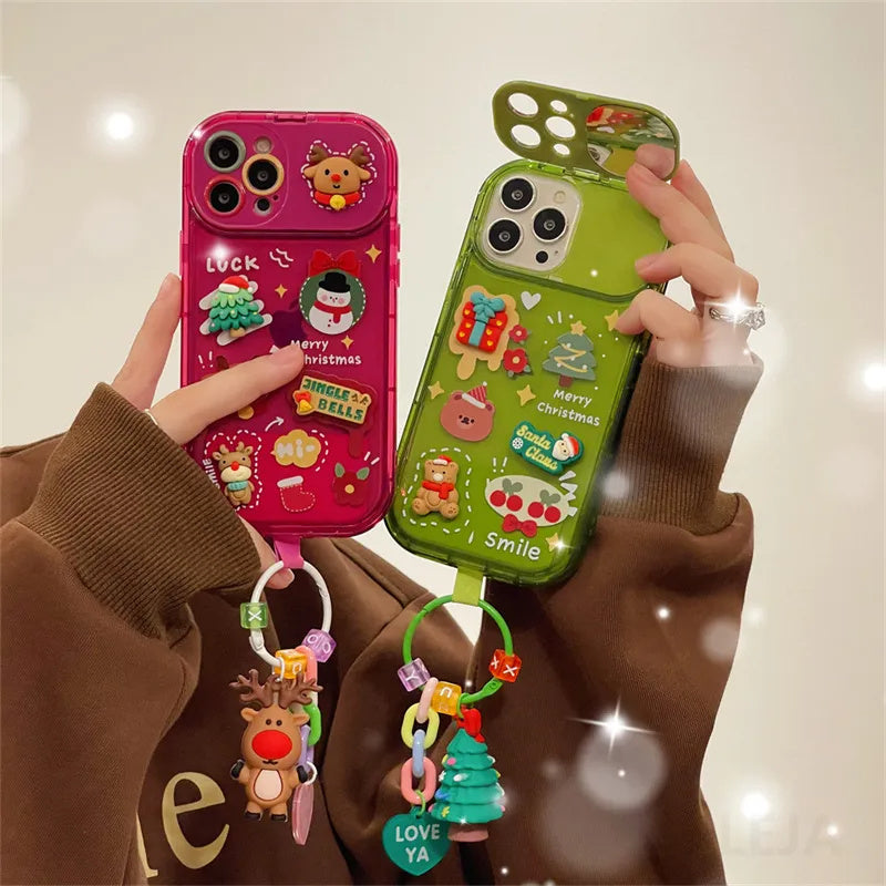 Xmas Santa Claus Cute Silicone Protection Cover
