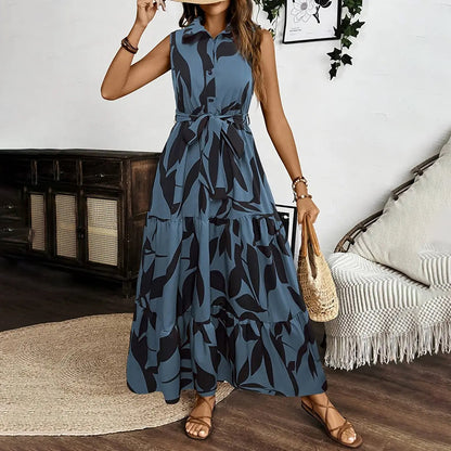 Boho Floral Maxi Dress