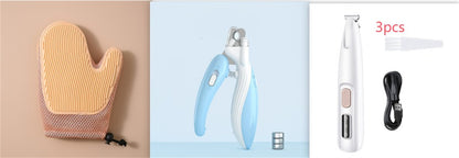 LED Light Fully Waterproof Pet Hair Trimmer