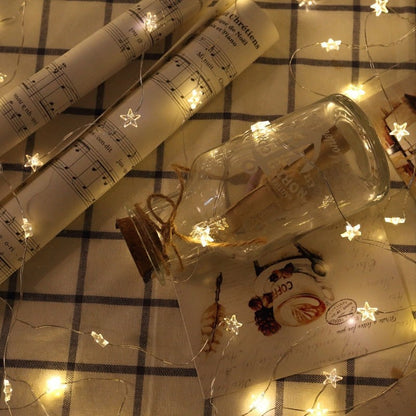 Newsoo copper line star lights