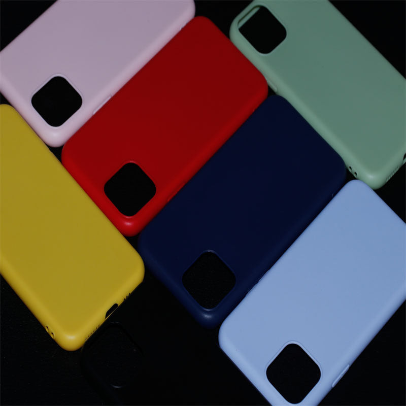Suitable For Apple 13 Mobile Phone Shell Matte 13promax Leather Case Material Apple 13proTPU Painted Protective Cover