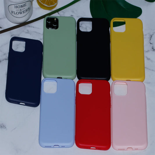 Suitable For Apple 13 Mobile Phone Shell Matte 13promax Leather Case Material Apple 13proTPU Painted Protective Cover