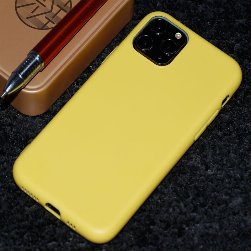 Suitable For Apple 13 Mobile Phone Shell Matte 13promax Leather Case Material Apple 13proTPU Painted Protective Cover