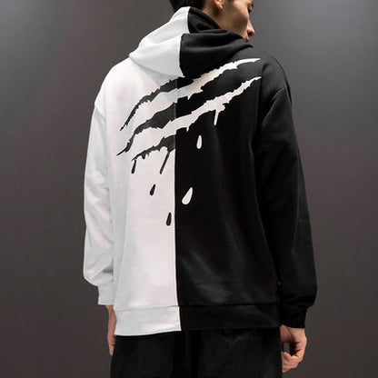 Patchwork Casual Hoodies