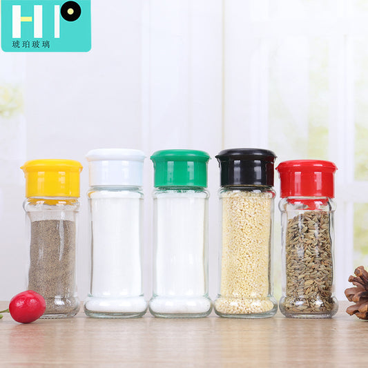 Wholesale Seasoning Jars Kitchen Supplies Seasoning Jars BBQ Seasoning Jars Glass Seasoning Jars Pepper Jars Duster