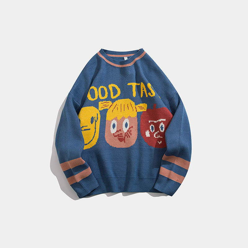 Wind Cartoon Sweater