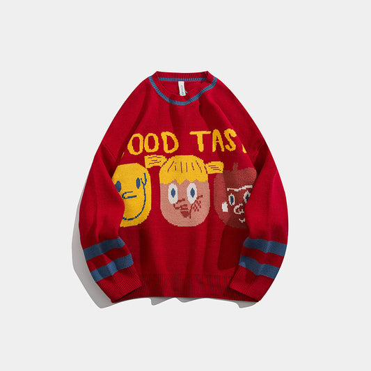 Wind Cartoon Sweater
