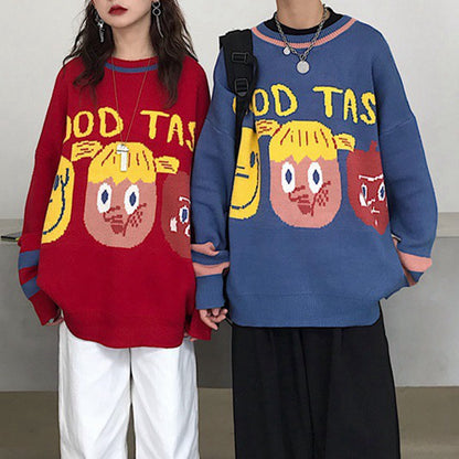 Wind Cartoon Sweater