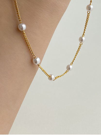 All-match Temperament Stacking Clavicle Chain