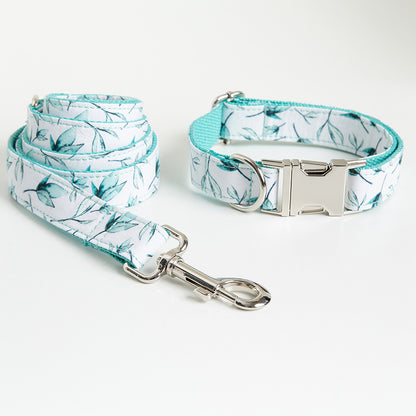 Small Leaf Dog Collar Traction Rope