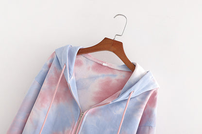 Cropped Sweatshirts Hooded  TRAF Vintage