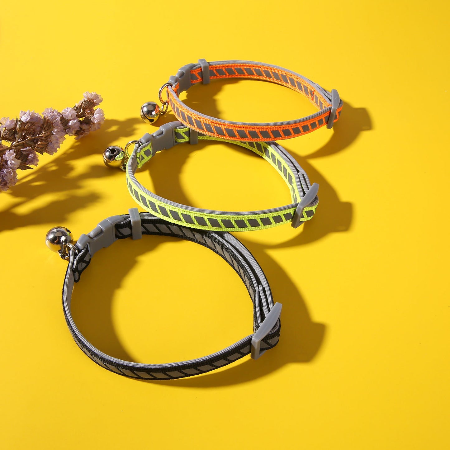 Pet Collars Reflective Plastic Collar