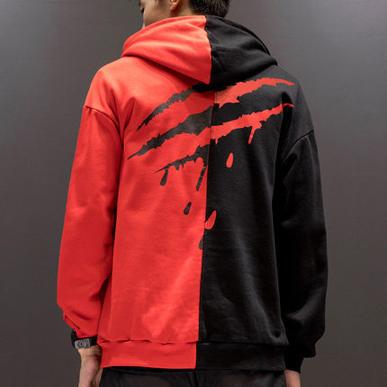 Patchwork Casual Hoodies
