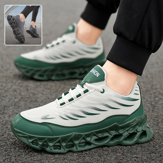 Thick-soled Daddy Vulcanized Lace-up Sneakers