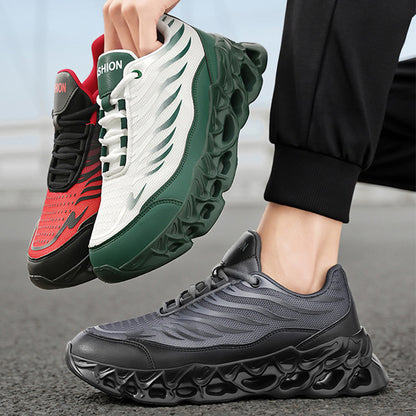 Thick-soled Daddy Vulcanized Lace-up Sneakers