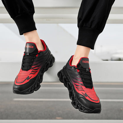 Thick-soled Daddy Vulcanized Lace-up Sneakers