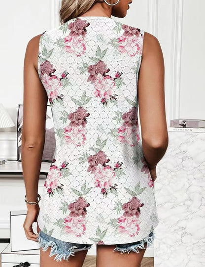 Loose Hollow Vest Ins Tank Top