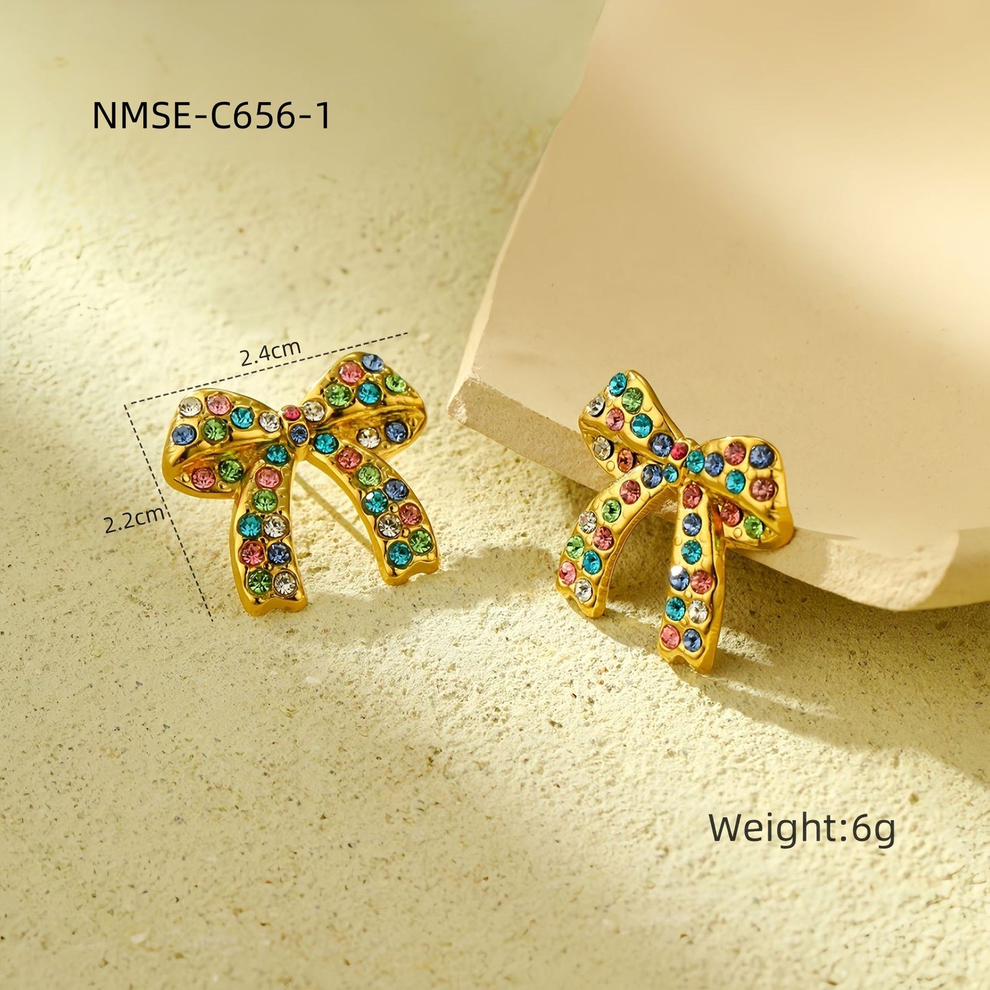 Fashion Bowknot Earrings
