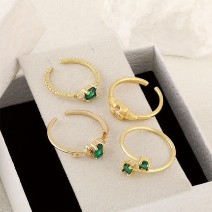 Zircon Simple Ring